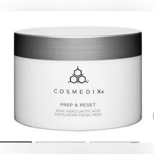 COSMEDIX Prep and Reset Dual-sided Lactic Acid Exfoliating Facial Pads (25 Pads)